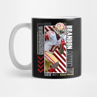 Brandon Aiyuk Paper Poster Version 10 Mug